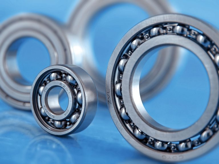 Jednoradové guľkové ložiská